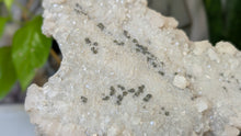 Load image into Gallery viewer, 7" Bulgarian Druzy Calcite Quartz Crystal Cluster
