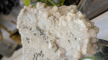 Load image into Gallery viewer, 7" Bulgarian Druzy Calcite Quartz Crystal Cluster
