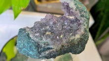 Load image into Gallery viewer, 5" Brazil Amethyst Agate Crystal Cluster
