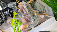 Load image into Gallery viewer, 4.5" Flower Amethyst Crystal Cluster
