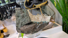 Load image into Gallery viewer, 7" Amethyst &amp; Hematite Crystal Cluster
