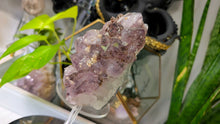 Load image into Gallery viewer, 5.5" Amethyst &amp; Hematite Crystal Cluster
