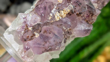 Load image into Gallery viewer, 5.5" Amethyst &amp; Hematite Crystal Cluster
