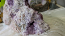 Load image into Gallery viewer, 8" Thunder Bay Druzy Coral Amethyst Crystal Cluster
