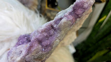 Load image into Gallery viewer, 8" Thunder Bay Druzy Coral Amethyst Crystal Cluster
