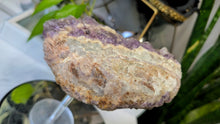 Load image into Gallery viewer, 6" Thunder Bay Smokey &amp; Lavender Amethyst Crystal Cluster
