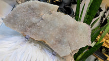 Load image into Gallery viewer, 13" Flower Amethyst Crystal Cluster (stand Included)
