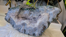 Load image into Gallery viewer, 11" Amethyst &amp; Blue Agate Crystal Cluster
