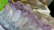 Load image into Gallery viewer, 11" Large Amethyst Crystal Cluster
