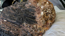Load image into Gallery viewer, 8x7" Large Tourmaline &amp; Mica Mineral Cluster
