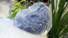 Load image into Gallery viewer, 7x7" RARE Large Blue Halite Mineral Cluster *FIRM*
