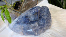 Load image into Gallery viewer, 7x7" RARE Large Blue Halite Mineral Cluster *FIRM*
