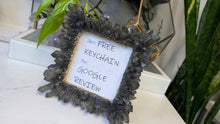 Load image into Gallery viewer, Faux Quartz Crystals Photo Frame 4x4
