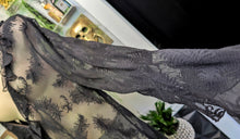 Load image into Gallery viewer, Frederick's of Hollywood Black Lace Embroidery Dress LG-XL *FLAW*
