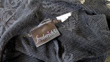 Load image into Gallery viewer, Frederick's of Hollywood Black Lace Embroidery Dress LG-XL *FLAW*
