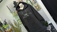 Black & Silver Parasuco Men's Hoodie XXL NWT