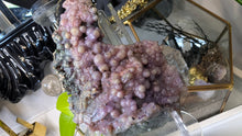 Load image into Gallery viewer, 5.5" Botryoidal Druzy Grape Agate Crystal Cluster
