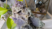 Load image into Gallery viewer, 4.5" Botryoidal Druzy Grape Agate Crystal Cluster
