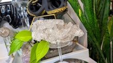 Load image into Gallery viewer, 7" Clear Quartz Crystal Cluster
