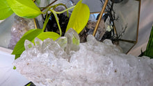 Load image into Gallery viewer, 7" Clear Quartz Crystal Cluster
