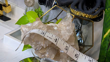 Load image into Gallery viewer, 6" Clear Quartz Dual Sided Crystal Cluster
