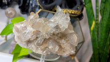 Load image into Gallery viewer, 6" Clear Quartz Dual Sided Crystal Cluster
