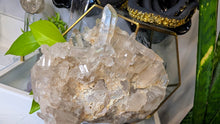 Load image into Gallery viewer, 6" Clear Quartz Dual Sided Crystal Cluster
