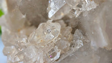 Load image into Gallery viewer, 6" Clear Quartz Dual Sided Crystal Cluster
