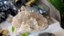 Load image into Gallery viewer, 6" Clear Quartz Dual Sided Crystal Cluster
