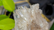 Load image into Gallery viewer, 5" Clear Quartz Dual Sided Crystal Cluster
