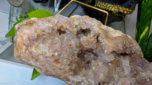 Load image into Gallery viewer, 10" Pink Amethyst &amp; Agate Crystal Cluster
