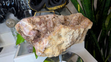 Load image into Gallery viewer, 10" Pink Amethyst &amp; Agate Crystal Cluster
