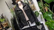 Load image into Gallery viewer, Danier Leather Black Moto Jacket XS
