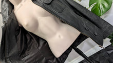 Load image into Gallery viewer, Danier Leather Black Moto Jacket XS
