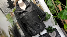 Load image into Gallery viewer, Danier Leather Black Moto Jacket XS
