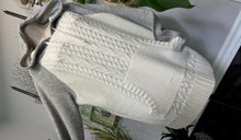 Load image into Gallery viewer, Hyba Cable Knit Sweater Hoodie XL-XXL *FLAW*
