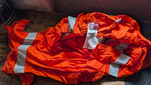 Load image into Gallery viewer, Big Bill Men's Orange Industrial Flame Resistant Protection Safety Coveralls (5XL) NEW

