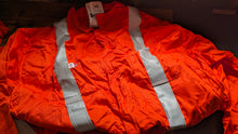 Load image into Gallery viewer, Big Bill Men's Orange Industrial Flame Resistant Protection Safety Coveralls (5XL) NEW
