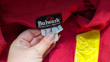 Load image into Gallery viewer, Bulwark Men's Red Industrial Flame Resistant Protection Safety Coveralls (3-4XL??)
