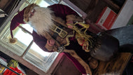 Large Velour Santa Clause with Gifts