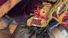 Load image into Gallery viewer, Large Velour Santa Clause with Gifts
