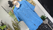 Load image into Gallery viewer, Men's Marmot Blue Plaid Button Shirt XL

