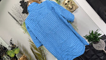 Load image into Gallery viewer, Men's Marmot Blue Plaid Button Shirt XL
