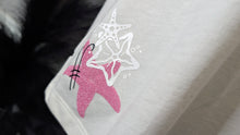Load image into Gallery viewer, Ocean Drip Pink Glitter Fishy Tank Top XL NWT

