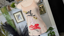 Load image into Gallery viewer, Salt Life Octopus &amp; Anchor Glitter Ocean Vibes Tank Top XS
