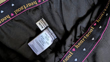 Load image into Gallery viewer, Nurse Drip Black &amp; Pink Glitter Medical Scrub Pants LG NWT

