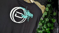 Men's Black Ocean Drip Lobster Tank Top LG NWT