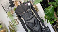 Load image into Gallery viewer, Vixen Drip Gothic Glitter Black Bolero Shrug Top SM-LG
