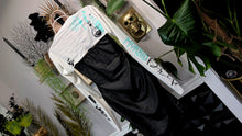 Load image into Gallery viewer, Morbid Drip Gothic Glitter White Bolero Shrug Top SM-LG
