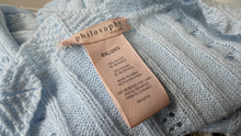 Load image into Gallery viewer, Baby Blue Philosophy Coquette Pearl Ruffle Cardigan XL-XXL (tag was ripped &amp; sewn)
